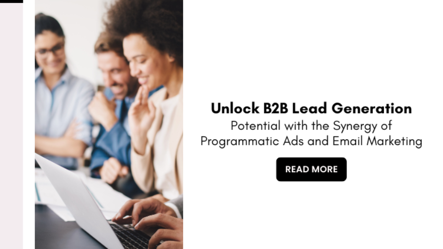 Unlock B2B Lead Generation Potential with the Synergy of Programmatic Ads and Email Marketing